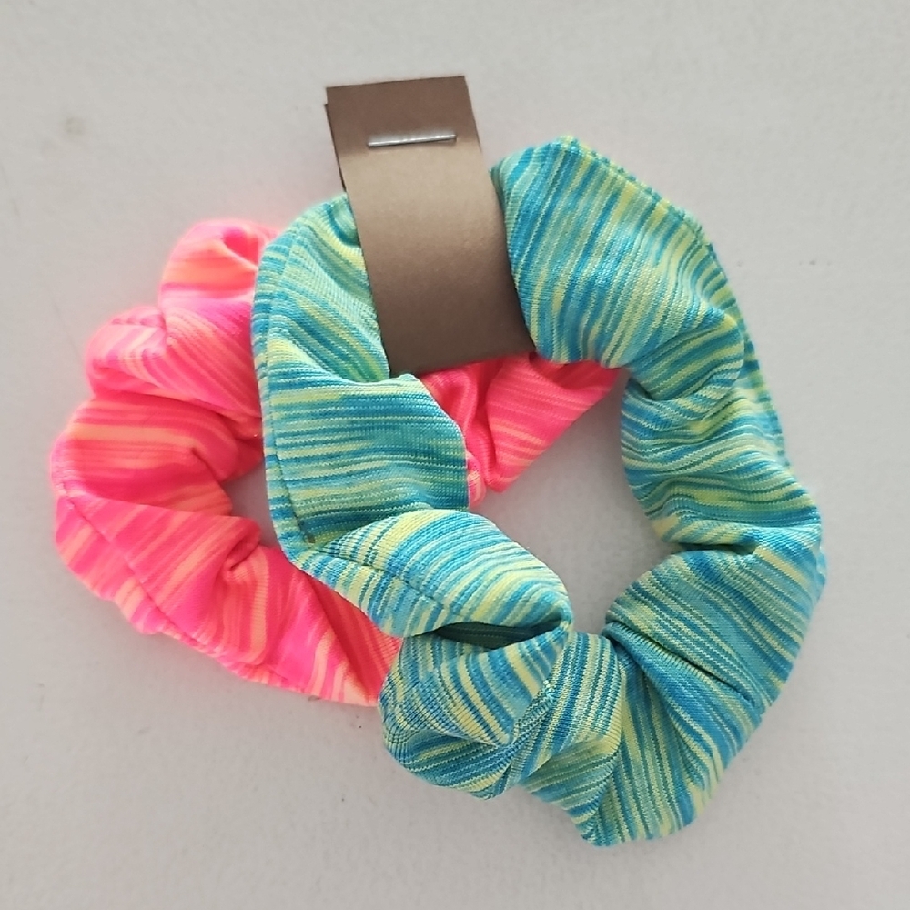 Homemade Colorful Kids Scrunchie Set